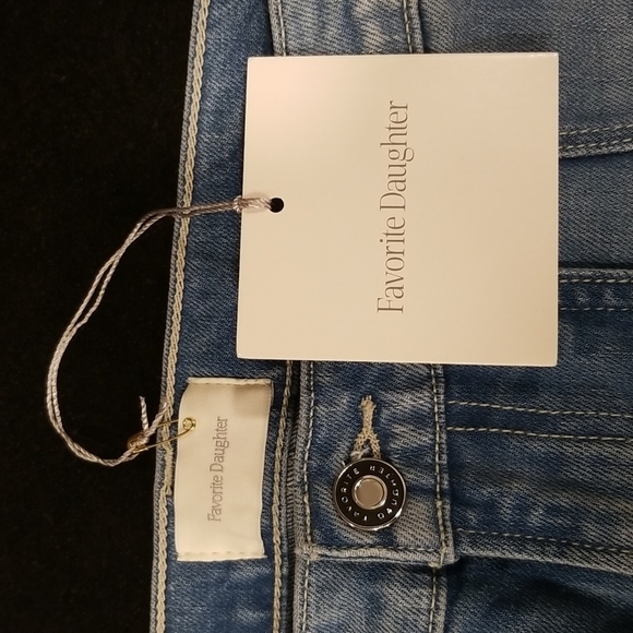 💕FAVORITE DAUGHTER💕 The Jordie Super High Rise Wide Leg Jeans ~ Madrid 26 NWT - Picture 13 of 14